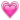 coração rosa camadas